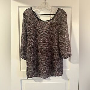 Maurice’s 3/4 Length Sleeve Blouse